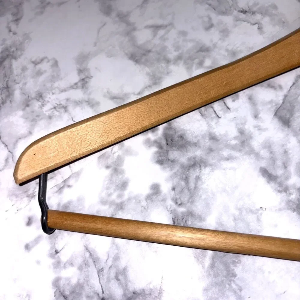 Vintage Turner Bros. Chicago Clothier ~ Wood Wooden Suit Coat Clothes Hangers